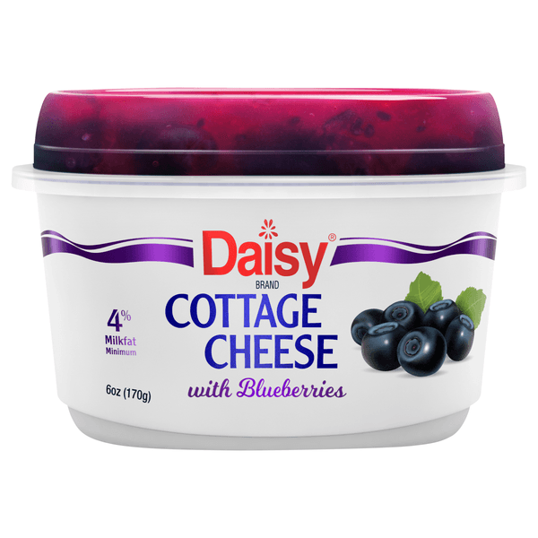 Daisy 4% Cottage Cheese With Blueberry