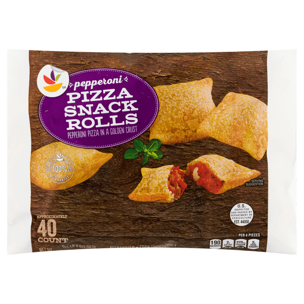 Stop & Shop Pizza Snack Rolls Pepperoni