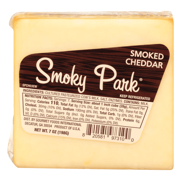 Smoky Park Cheese, Smoked Cheddar