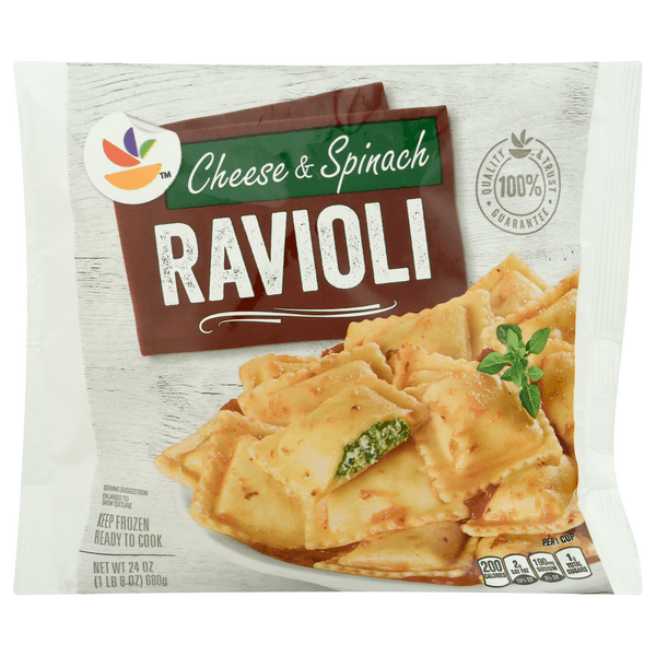 Stop & Shop Ravioli Pasta Cheese & Spinach
