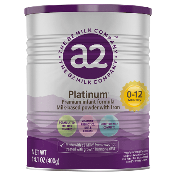 A2 Premium Infant Formula Milk Based Powder With Iron 0-12 Months