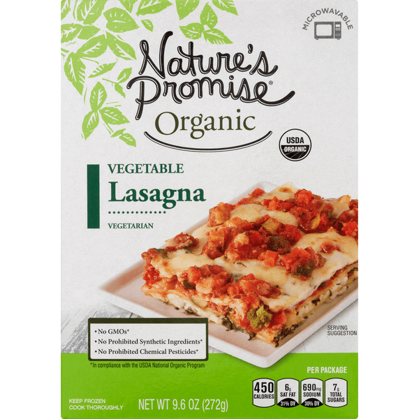 Nature'S Promise Organic Lasagna Vegetable