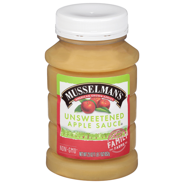 Musselman'S Apple Sauce Unsweetened Natural