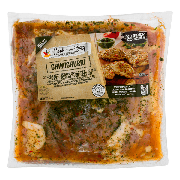 Giant Cook-In-Bag Chicken Thighs Boneless Skinless Chimichurri