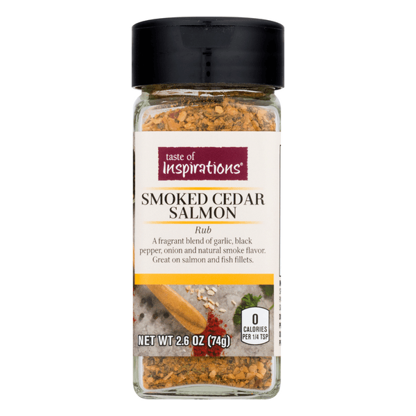 Taste Of Inspirations Smoked Cedar Salmon Rub