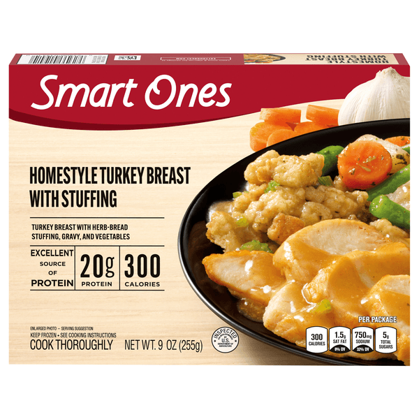 Smart Ones Tasty American Favorites Homestyle Turkey Breast With Stuffing