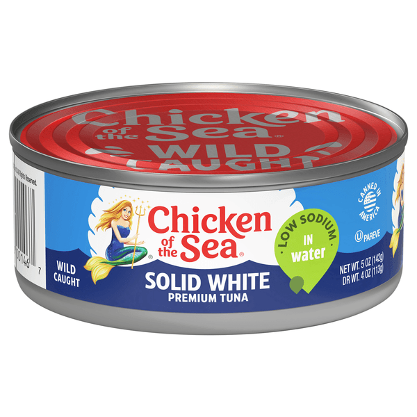 Chicken Of The Sea Albacore Premium Tuna In Water Low Sodium