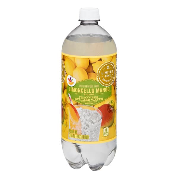 Stop & Shop Limited Time Seltzer Water Limoncello Mango Inspired