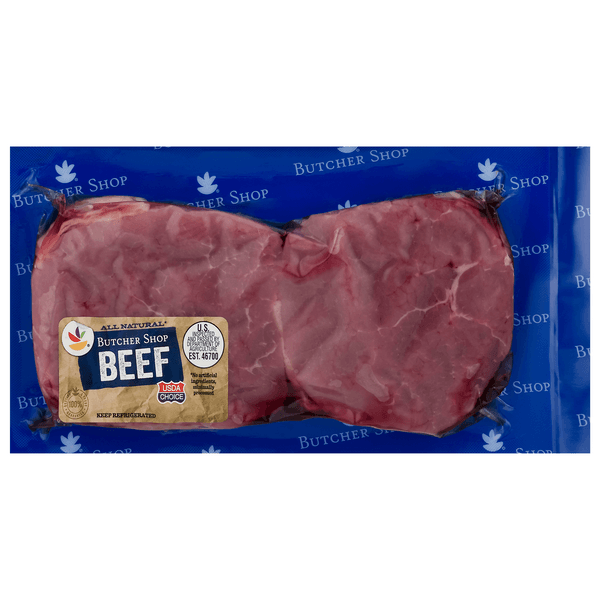 Butcher Shop Beef Eye Of Round Steak Fresh