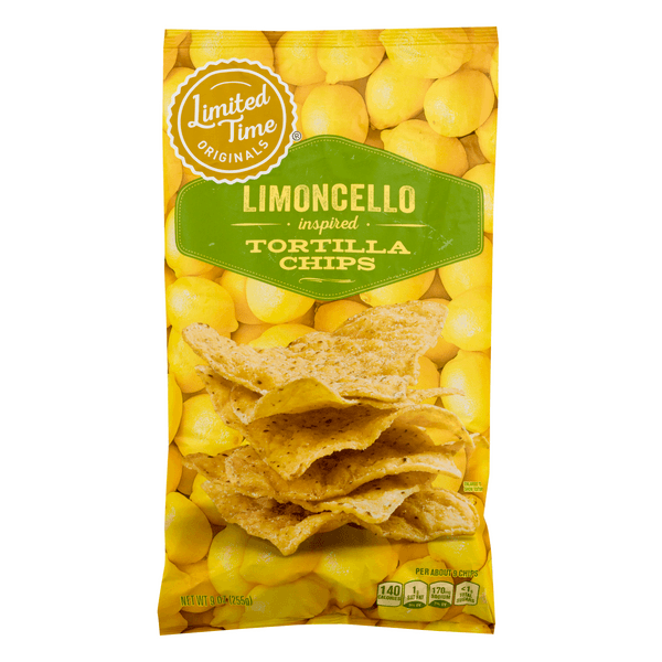 Stop & Shop Limited Time Limoncello Inspired Tortilla Chips
