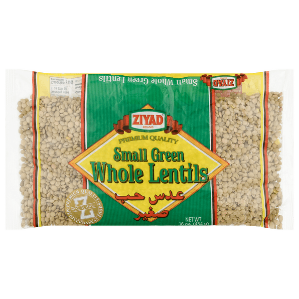 Ziyad Whole Lentils Small Green