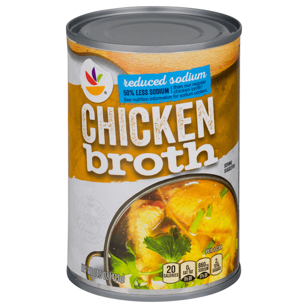 Stop & Shop Chicken Broth Reduced Sodium