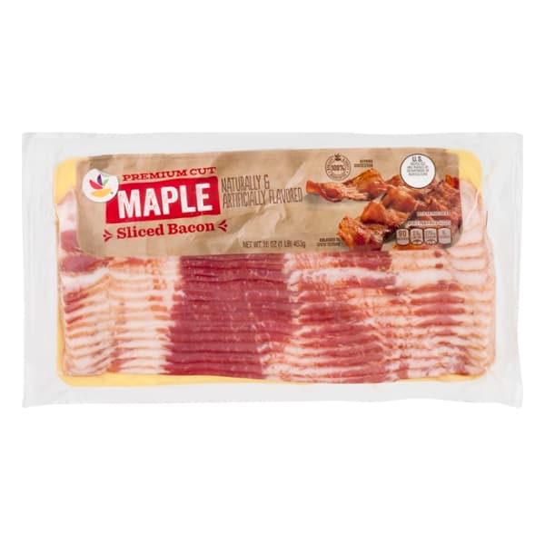 Stop & Shop Premium Cut Bacon Maple Sliced