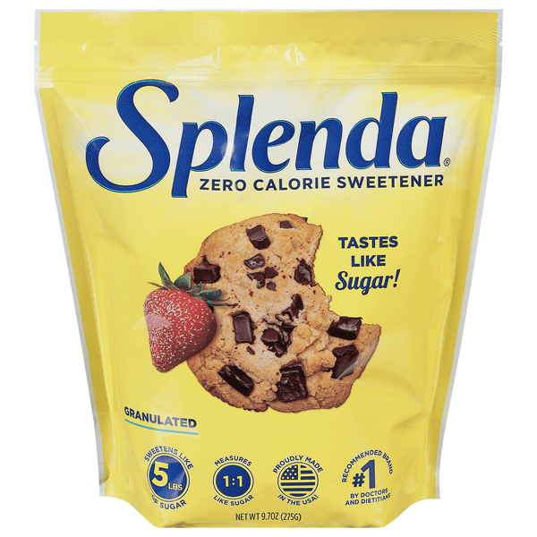 Splenda Sweetener No Calories Taste Like Sugar Granulated