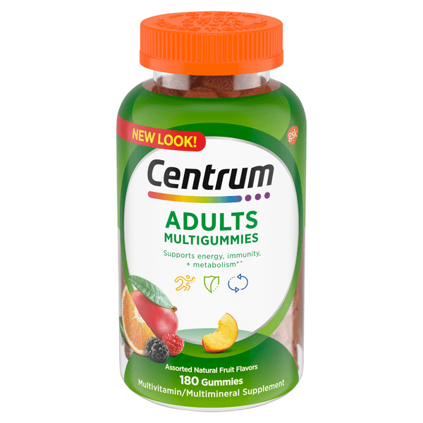 Centrum Adults Multigummies Assorted Natural Fruit Flavors