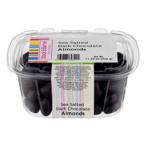 Stock & Barrel Almonds Sea Salted Dark Chocolate