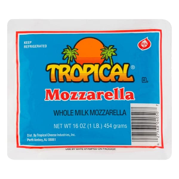 Tropical Mozzarella Whole Milk