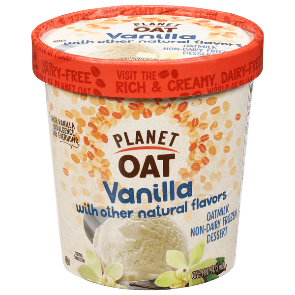 Is it Gluten Free? Hood Planet Oat Non Dairy Vanilla Ice Cream