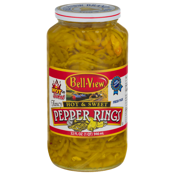 Bell-View Pepper Rings Hot & Sweet