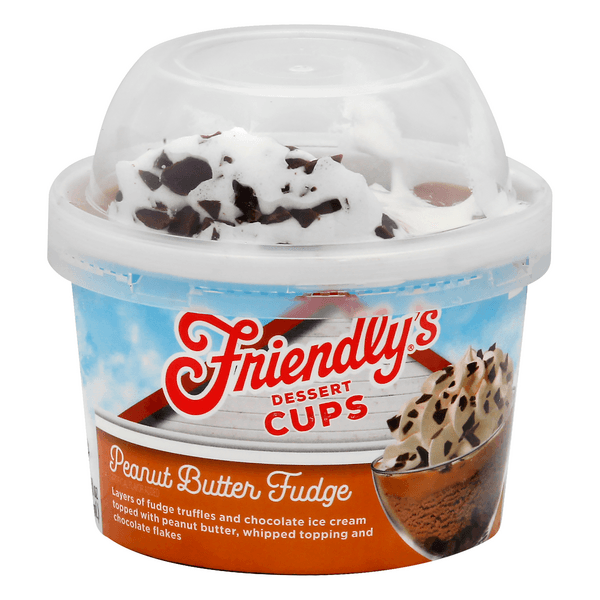 Friendly'S Dessert Cups Peanut Butter Fudge