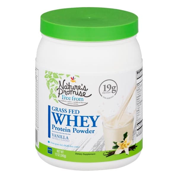 Nature'S Promise Grass-Fed Whey Protein Vanilla Powder