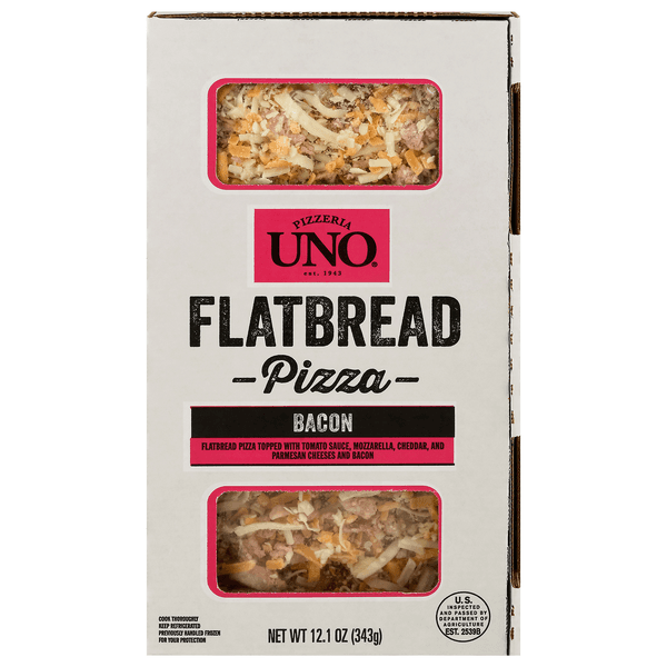 Pizzeria Uno Bacon Flatbread Pizza