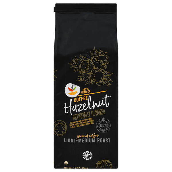 Stop & Shop Hazelnut Flavored Light-Medium Ground Coffee