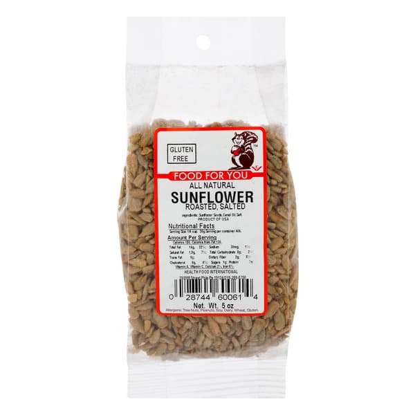Food For You All Natural Sunflower Roasted Salted