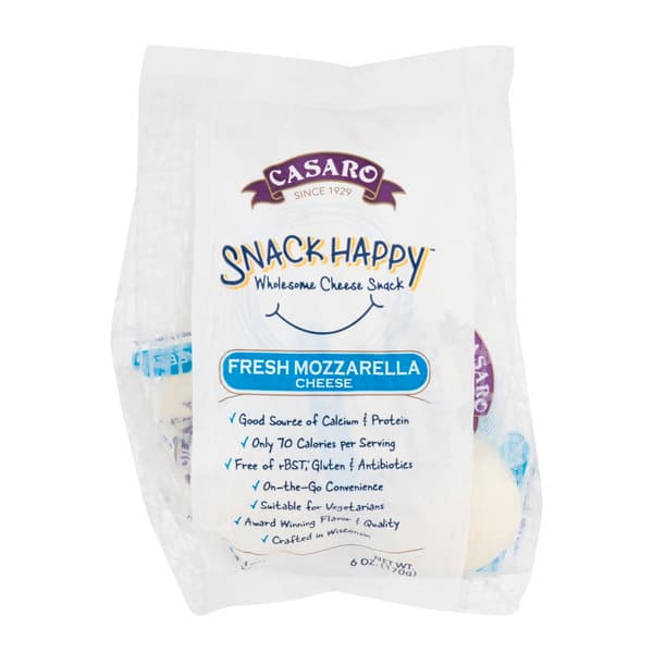 Casaro Snack Happy Fresh Mozzarella Cheese