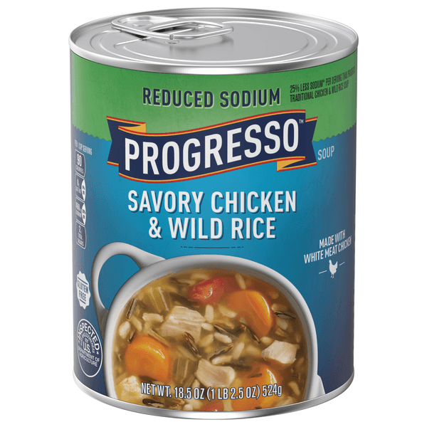 Is it Shellfish Free? Progresso Soup Reduced Sodium Savory Chicken & Wild Rice