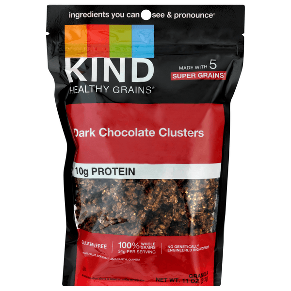 Is it Artificial Food Coloring Free? Kind Healthy Grains Clusters Dark Chocolate