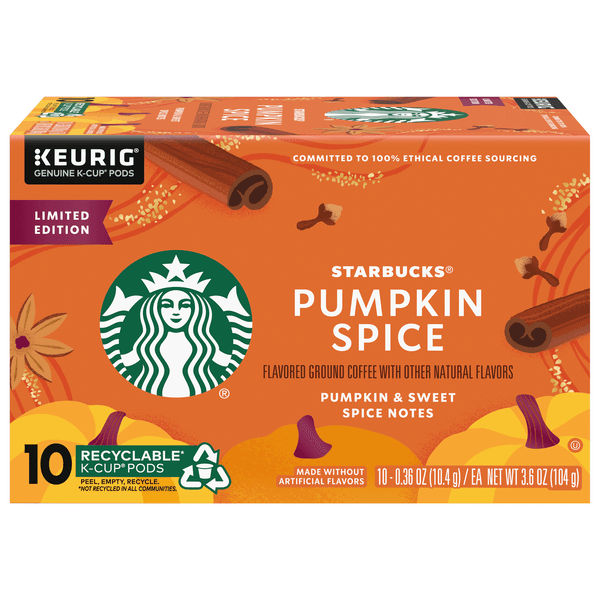 Starbucks Pumpkin Spice K-Cup Coffee