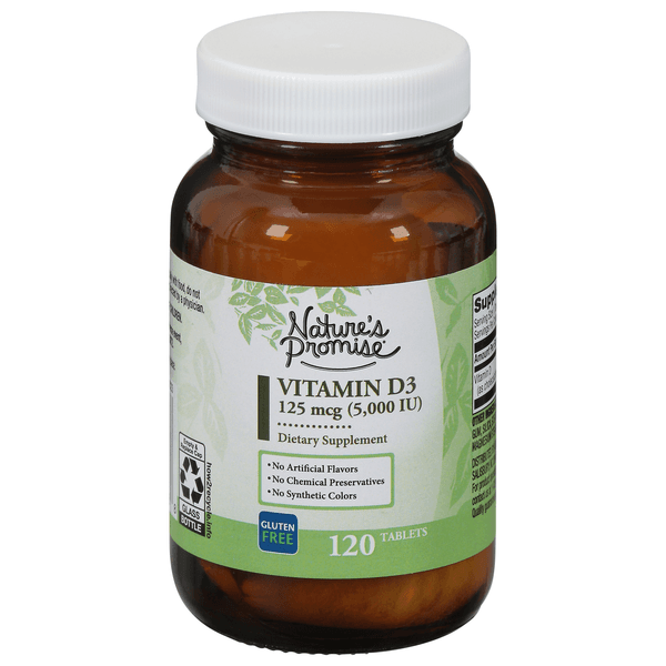 Nature'S Promise Vitamin D3 5000 Iu Dietary Supplement