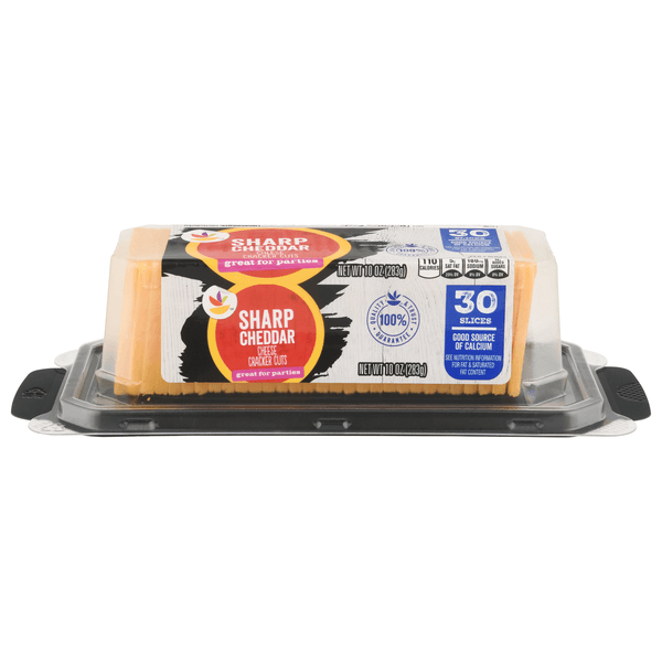 Stop & Shop Sharp Yellow Cheddar Cheese Cracker Cuts