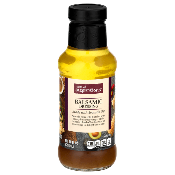 Taste Of Inspirations Dressing Balsamic Made With Avocado Oil