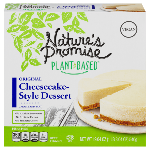 Nature'S Promise Plant-Based Cheesecake Style Dessert Original