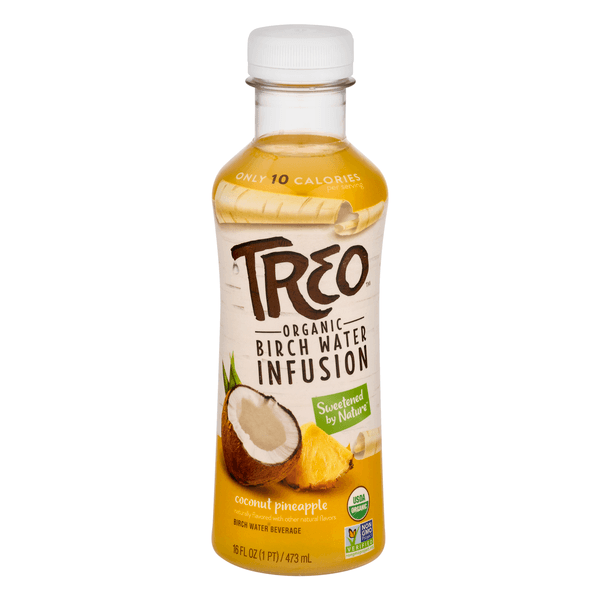 Treo Organic Coconut Pineapple Birch Water