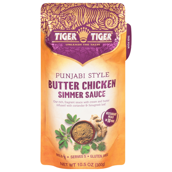 Tiger Tiger Simmer Sauce Punjabi Style Butter Chicken Mild