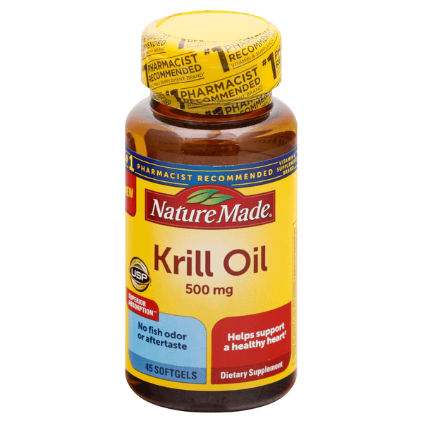 Nature Made Krill Oil Dietary Supplement Softgels