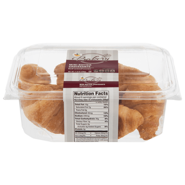 Our Brand Bakery Mini Butter Croissants