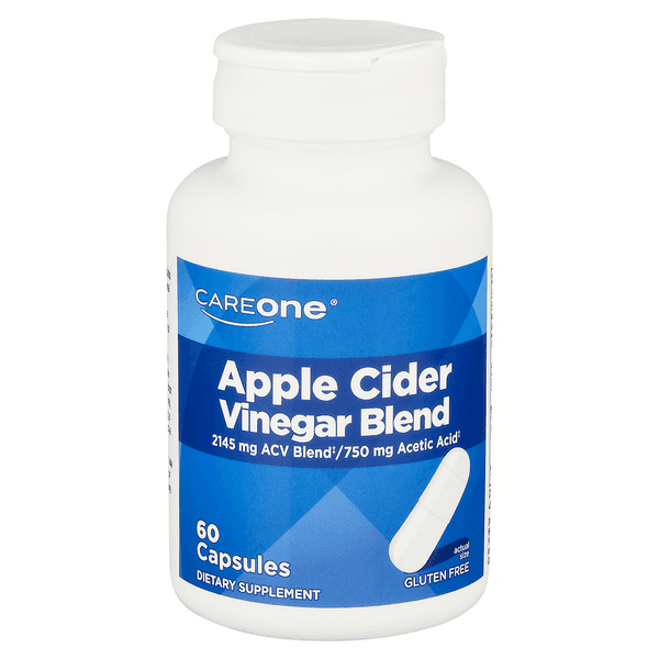 Careone Apple Cider Vinegar Blend Capsules Gluten Free