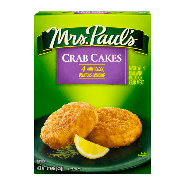 Mrs Pauls Crab Cakes