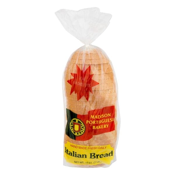 Madison Portuguese Bakery Italian Bread Sliced