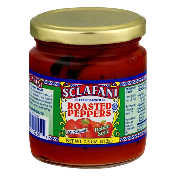 Sclafani Peppers Roasted Italian Style