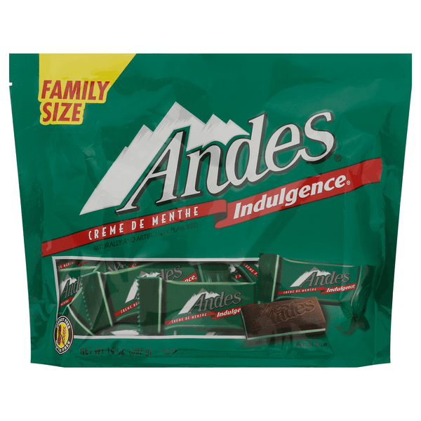 Andes Creme De Menthe Indulgence Candy Family Size