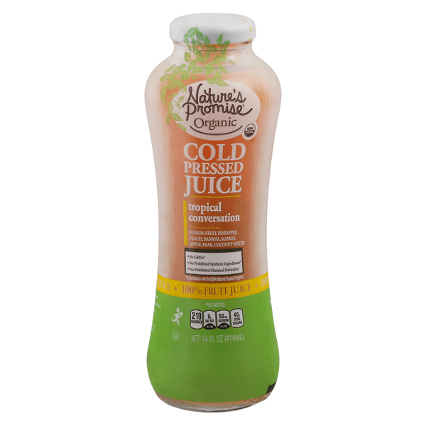 Nature'S Promise Organic Cold Pressed Tropical Conversation Juice