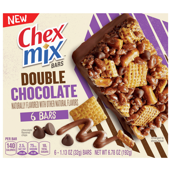 Chex Mix Bars Double Chocolate