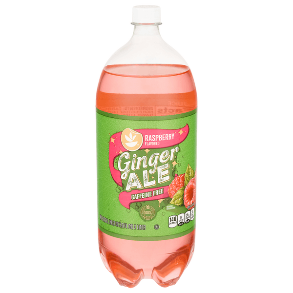 Stop & Shop Raspberry Ginger Ale Soda Caffeine Free
