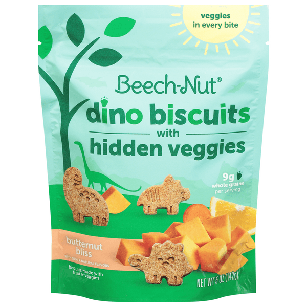 Beech-Nut Dino Biscuits With Hidden Veggies Butternut Bliss