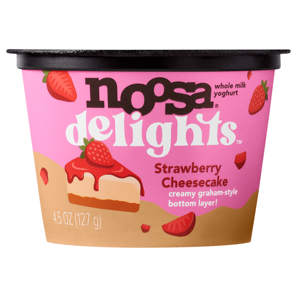Noosa Strawberry Cheesecake Whole Milk Yogurt